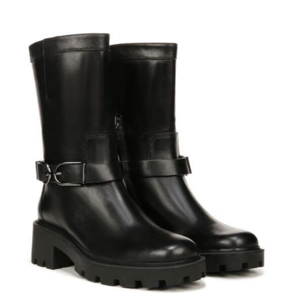 Franco Sarto Shoes - Franco Sarto Women's Elle Boot In Black Leather